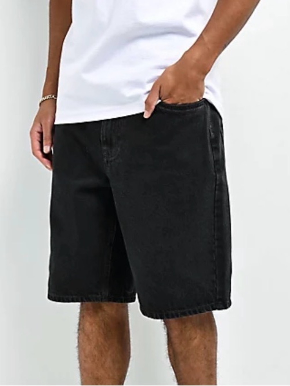Empyre Shmutz Black Denim Skate Shorts 30 - Picture 2 of 10